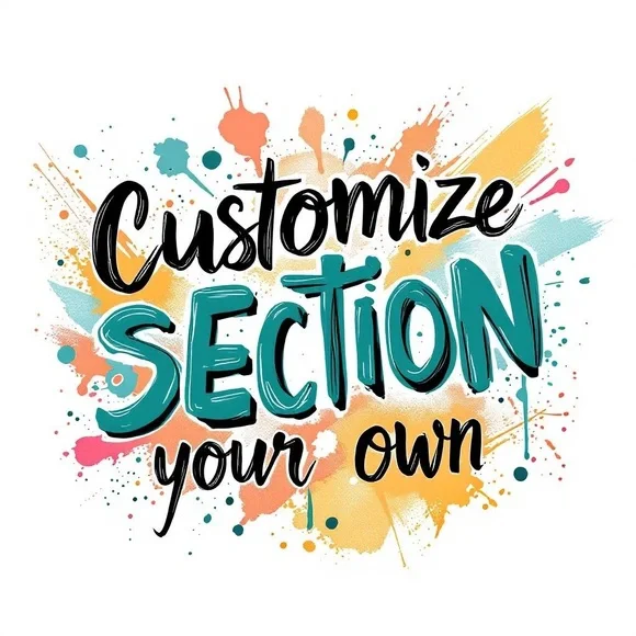 Customize Section Design Your Own - select garment type embroidery or iron on - Picture 2 of 10